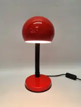 Vintage Veneta Lumi Italiaanse Bureaulamp - Rood/Zwart – foto 5 – kavel bij De Kringwinkel, Gent