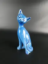 Set van 3 keramische kattenfiguren – foto 2 – kavel bij De Kringwinkel, Heverlee