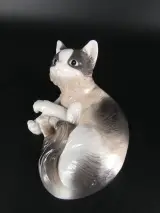 Set van 3 keramische kattenfiguren – foto 7 – kavel bij De Kringwinkel, Heverlee