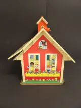 Fisher-Price Play Family School (1971) – foto 3 – kavel bij De Kringwinkel, Leopoldsburg