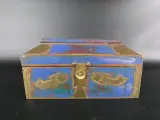 Set van 3 houten sierdozen met verschillende ontwerpen – foto 3 – kavel bij De Kringwinkel, Heverlee