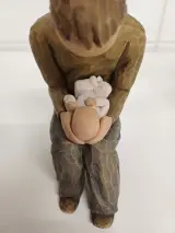 Willow Tree beeldjes 'New Dad' en 'Je t'aime' – foto 3 – kavel bij De Kringwinkel, Liedekerke