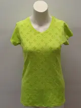 Louis Vuitton monogram T-shirt - Neon groen – kavel bij De Kringwinkel, Gent