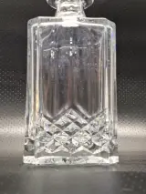 Set Vintage Kristallen Whisky karaffen met Bolsluiting – foto 5 – kavel bij De Kringwinkel, Gent
