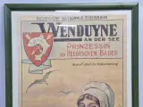Reproductie van toeristische affiche ‘Wenduine an der See’ naar Léon Belloguet – foto 4 – kavel bij De Kringwinkel, Gent