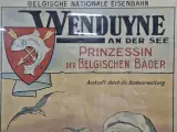 Reproductie van toeristische affiche ‘Wenduine an der See’ naar Léon Belloguet – foto 5 – kavel bij De Kringwinkel, Gent