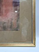 Religieus schilderij ‘Kruisiging’ uit 1957 - Andreas Vanvlasselaer – foto 6 – kavel bij De Kringwinkel, Gent