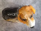 Vintage keramiek beeld van een Basset Hound – foto 6 – kavel bij De Kringwinkel, Gent
