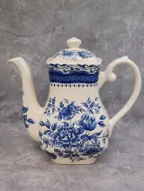 14-delig koffieservies van English Ironstone Tableware (EIT) - Staffordshire – foto 2 – kavel bij De Kringwinkel, Gent