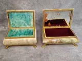Prachtige Set Vintage Italiaanse Juwelen- en Sigarettendozen - Jaren '60/'70 – foto 2 – kavel bij De Kringwinkel, Gent