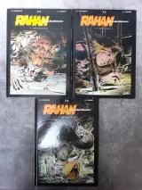 Strips: Eerste 3 albums uit de reeks "Rahan, fils des âges farouches" – kavel bij De Kringwinkel, Gent