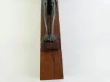Vintage houten crucifix met gestileerde Christusfiguur – foto 2 – kavel bij De Kringwinkel, Heverlee