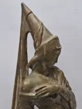 Vintage Art Deco beeld ‘Bourgondische Dame’ - jaren ’40 of Vintage Art Deco Beeld van adellijke dame (Jaren '40) – foto 6 – kavel bij De Kringwinkel, Gent