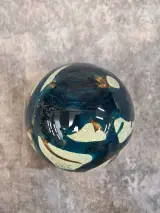 Mdina Glass presse-papier met 'Tiger' patroon – foto 4 – kavel bij De Kringwinkel, Gent