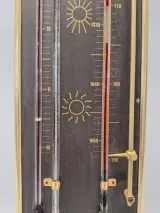 Vintage De Donder "Sebastiano" Kwikbarometer en Thermometer in Messing Frame – foto 2 – kavel bij De Kringwinkel, Gent