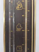 Vintage De Donder "Sebastiano" Kwikbarometer en Thermometer in Messing Frame – foto 4 – kavel bij De Kringwinkel, Gent