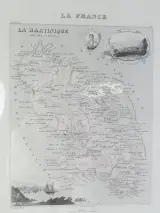 Kaart: La Martinique – foto 2 – kavel bij De Kringwinkel, Heverlee