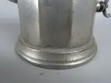 Vintage metalen koffiekan met deksel – foto 8 – kavel bij De Kringwinkel, Diest
