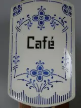 Vintage koffiemolen met keramische pot – foto 5 – kavel bij De Kringwinkel, Diest