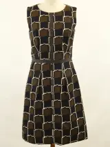 Natan Edition 5 - elegante mouwloze jurk met grafische print – foto 3 – kavel bij De Kringwinkel, Antwerpen