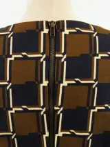 Natan Edition 5 - elegante mouwloze jurk met grafische print – foto 6 – kavel bij De Kringwinkel, Antwerpen