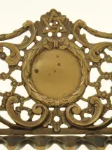 Antieke messing Chanoekalamp - Judaica - Mozes & Aäron - Praag/Bohemen - vermoedelijk 19e eeuw – foto 4 – kavel bij De Kringwinkel, Antwerpen