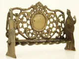 Antieke messing Chanoekalamp - Judaica - Mozes & Aäron - Praag/Bohemen - vermoedelijk 19e eeuw – foto 5 – kavel bij De Kringwinkel, Antwerpen