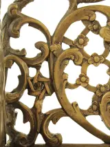 Antieke messing Chanoekalamp - Judaica - Mozes & Aäron - Praag/Bohemen - vermoedelijk 19e eeuw – foto 6 – kavel bij De Kringwinkel, Antwerpen