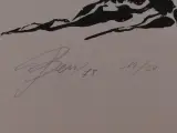 Gesigneerde zeefdruk op papier – foto 4 – kavel bij De Kringwinkel, Heverlee