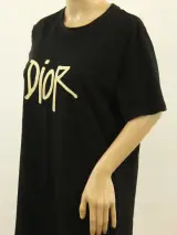 Zwart Dior t-shirt - maat: L – foto 3 – kavel bij De Kringwinkel, Antwerpen