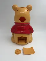 Vintage Disney Winnie the Pooh Wekker & Spaarpot – Pratend Model – foto 2 – kavel bij De Kringwinkel, Gent