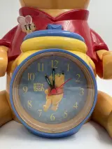 Vintage Disney Winnie the Pooh Wekker & Spaarpot – Pratend Model – foto 7 – kavel bij De Kringwinkel, Gent
