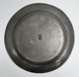 Antieke tinnen Doopschotel 1804 – foto 3 – kavel bij De Kringwinkel, Gent