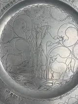 Antieke tinnen Doopschotel 1804 – foto 5 – kavel bij De Kringwinkel, Gent