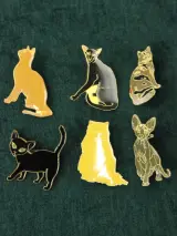 Editions Atlas 37 kattenbroches – foto 9 – kavel bij De Kringwinkel, Antwerpen