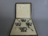 Luxe zoutset in cassette – kavel bij De Kringwinkel, Diest