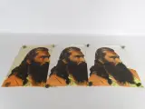 Set van 3 Affiches – Portret waarschijnlijk Swami Swanandashran – kavel bij De Kringwinkel, Heverlee