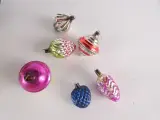 Set van 6 vintage glazen Ajeco kerstballen – foto 5 – kavel bij De Kringwinkel, Heverlee