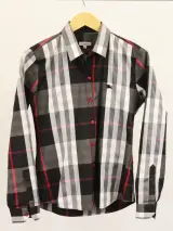 Burberry geruit hemd - Somerton-model - KINDERMAAT L – kavel bij De Kringwinkel, Antwerpen