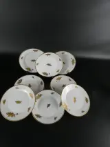 Porseleinen servies met gouden bloemenmotief, Langenthal Suisse – foto 6 – kavel bij De Kringwinkel, Heverlee