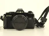 Minolta X-700 met 50 mm 1:1.7 Minolta rokkor lens – kavel bij De Kringwinkel, Antwerpen