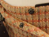 Natan Knitwear wikklerokje met lederen riem in herfstkleuren – foto 8 – kavel bij De Kringwinkel, Antwerpen