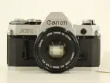 Canon AE-1 + 50 mm Canon s.c. 1:1.8 lens – kavel bij De Kringwinkel, Antwerpen