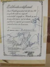Gesigneerde zeefdruk van Herentals – foto 7 – kavel bij De Kringwinkel, Turnhout