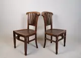 Set van vier koloniale houten stoelen uit Indonesië – foto 7 – kavel bij De Kringwinkel, Turnhout