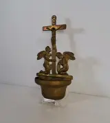 Set van 3 antieke koperen decoratieve voorwerpen – foto 2 – kavel bij De Kringwinkel, Turnhout