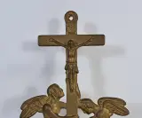 Set van 3 antieke koperen decoratieve voorwerpen – foto 3 – kavel bij De Kringwinkel, Turnhout