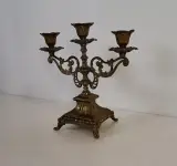 Set van 3 antieke koperen decoratieve voorwerpen – foto 7 – kavel bij De Kringwinkel, Turnhout