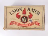 Vintage gigantische Union Match lucifers in doos – kavel bij De Kringwinkel, Heverlee