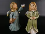 Goebel kerstengelen – set van 12 handgeschilderde engeltjes – foto 8 – kavel bij De Kringwinkel, Heverlee